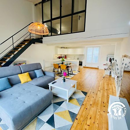 Loft Cocon Climatise - Imprenable Vue Sur Le Chateau Comtal قرقشونه المظهر الخارجي الصورة