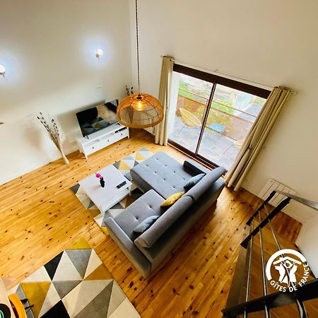 Loft Cocon Climatise - Imprenable Vue Sur Le Chateau Comtal قرقشونه المظهر الخارجي الصورة