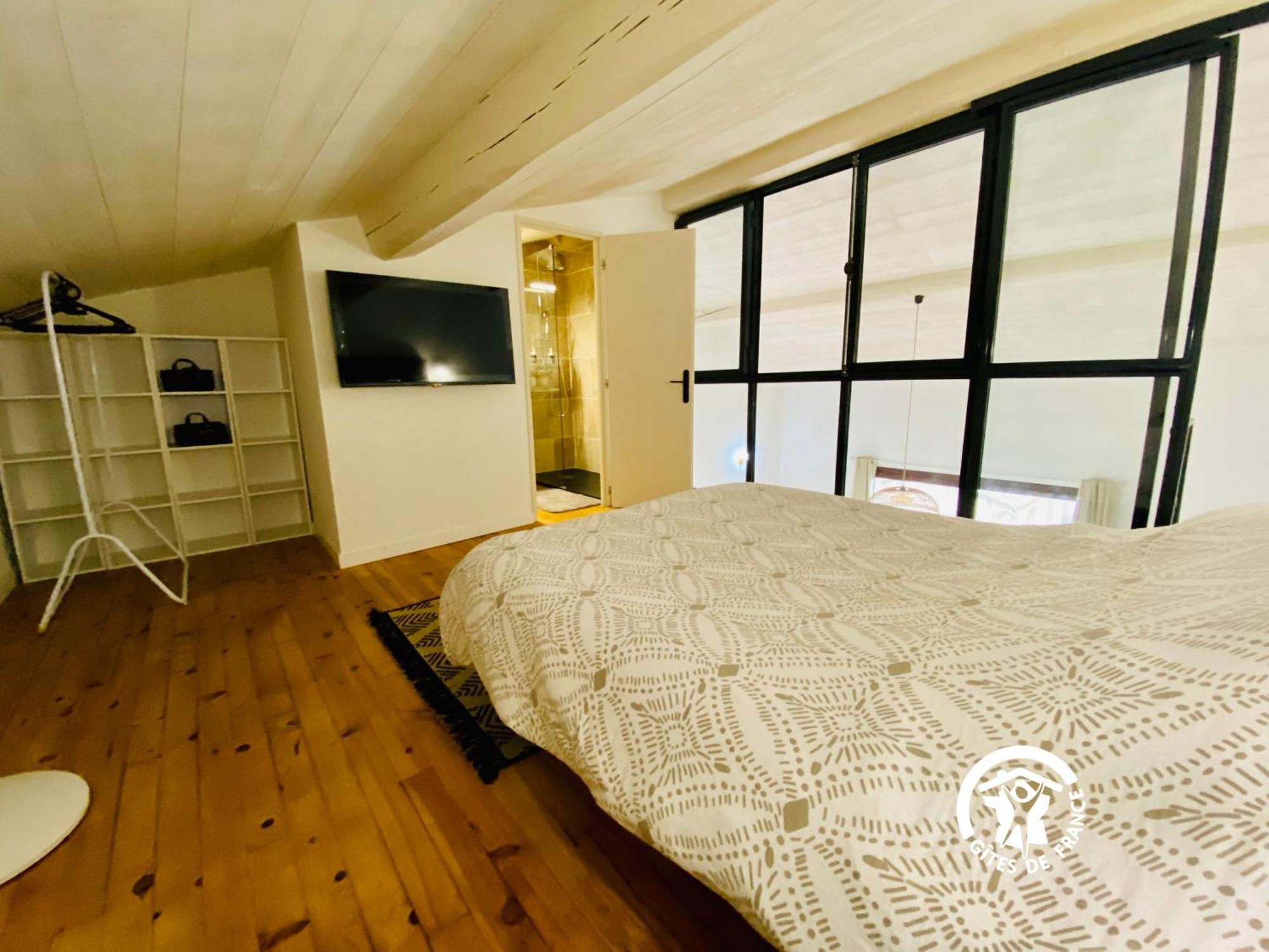 Loft Cocon Climatise - Imprenable Vue Sur Le Chateau Comtal قرقشونه المظهر الخارجي الصورة